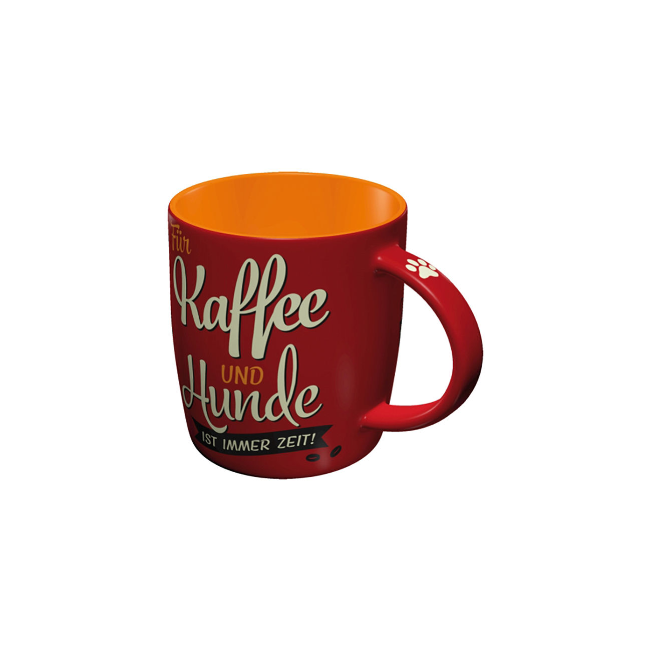 Pfoten Schild Tasse Pfoten Tasse PfotenSchild Kaffee und Hund