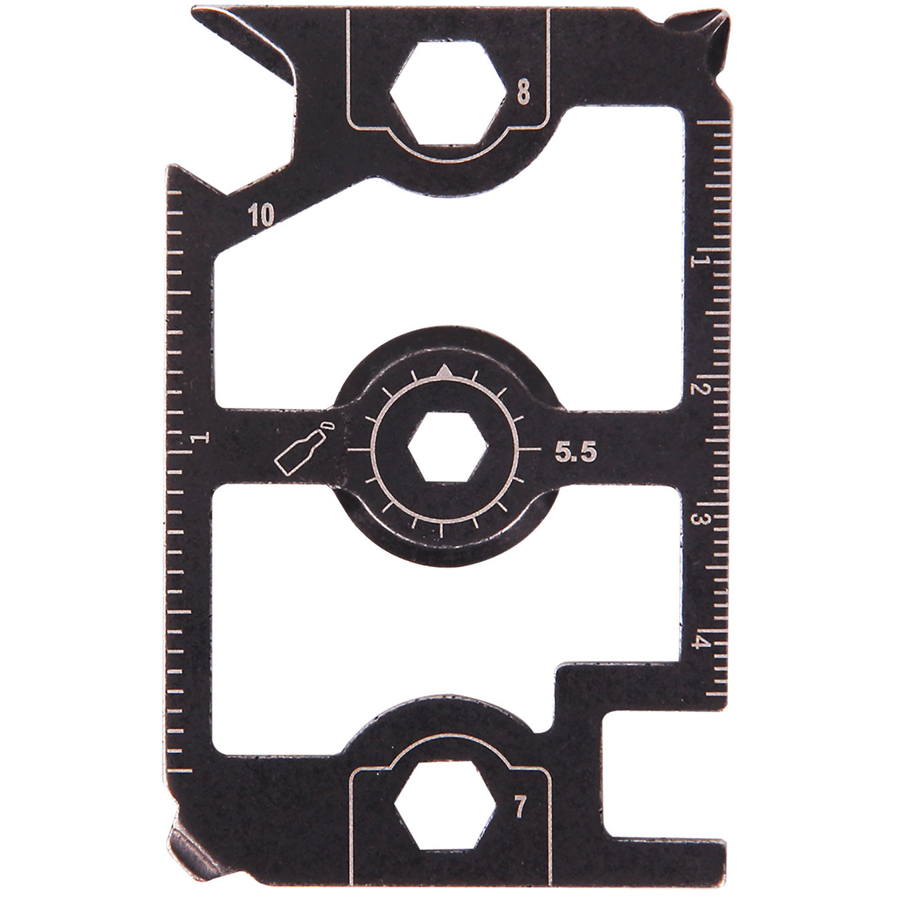 Munkees Schlsselanhnger Multitool Fuballfeld schwarz