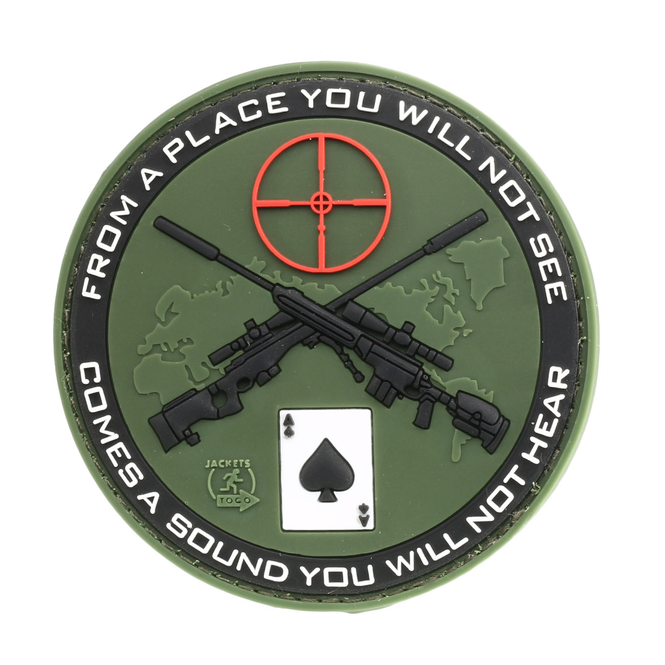 JTG 3D Rubber Patch Sniper forest