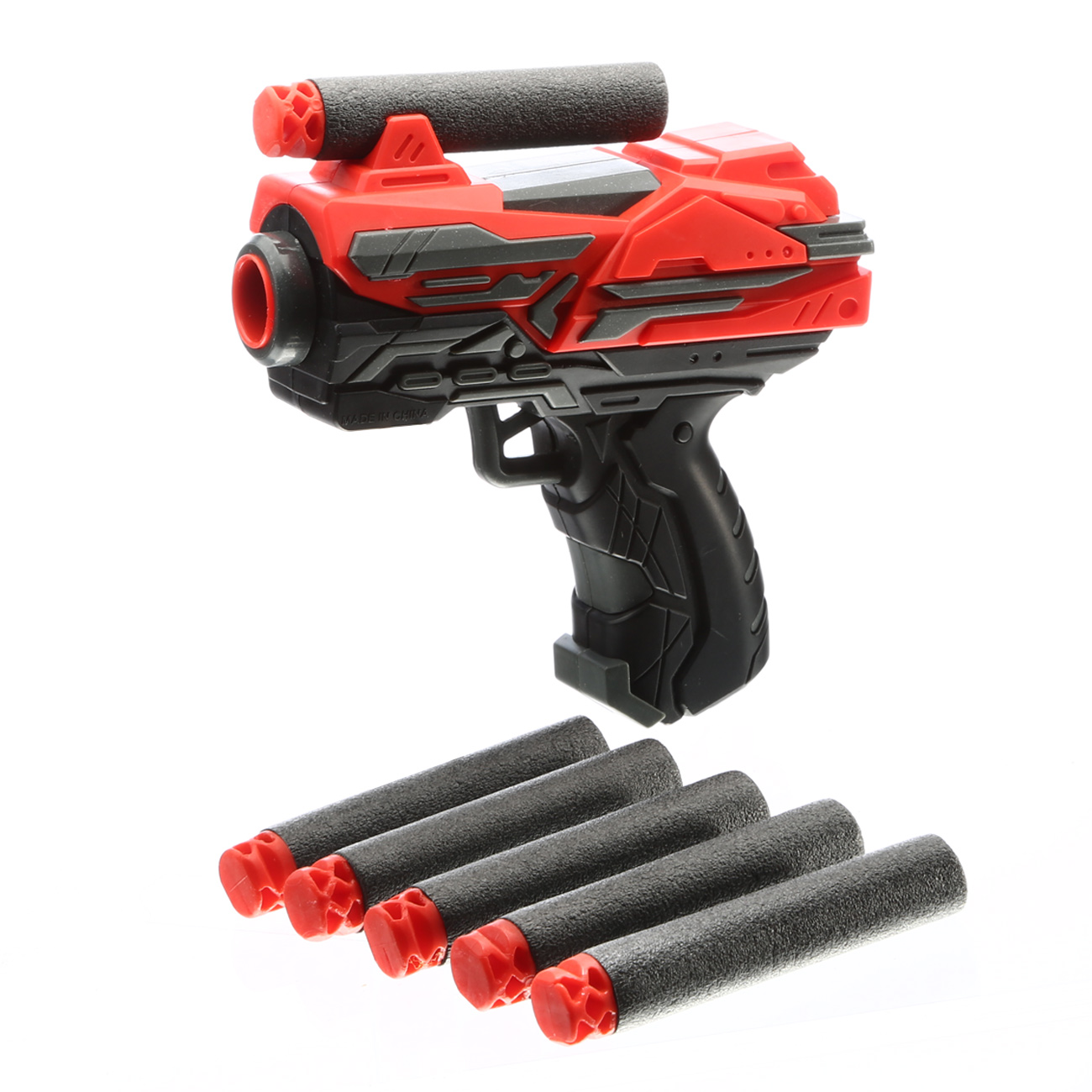 Johntoy Serve & Protect Shooter Starter Mini 10 cm inkl. 6 Pfeile