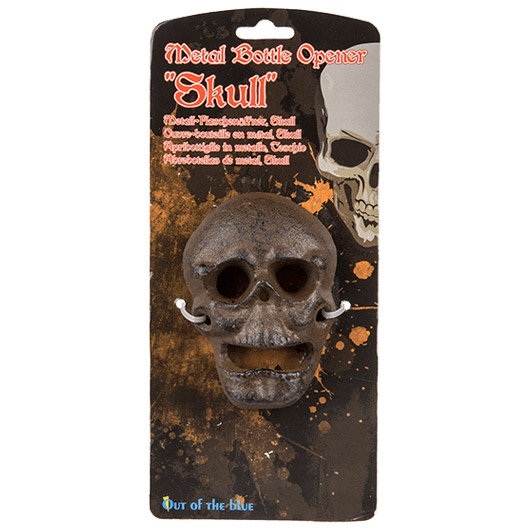 Metall-Flaschenffner Skull Bild 1