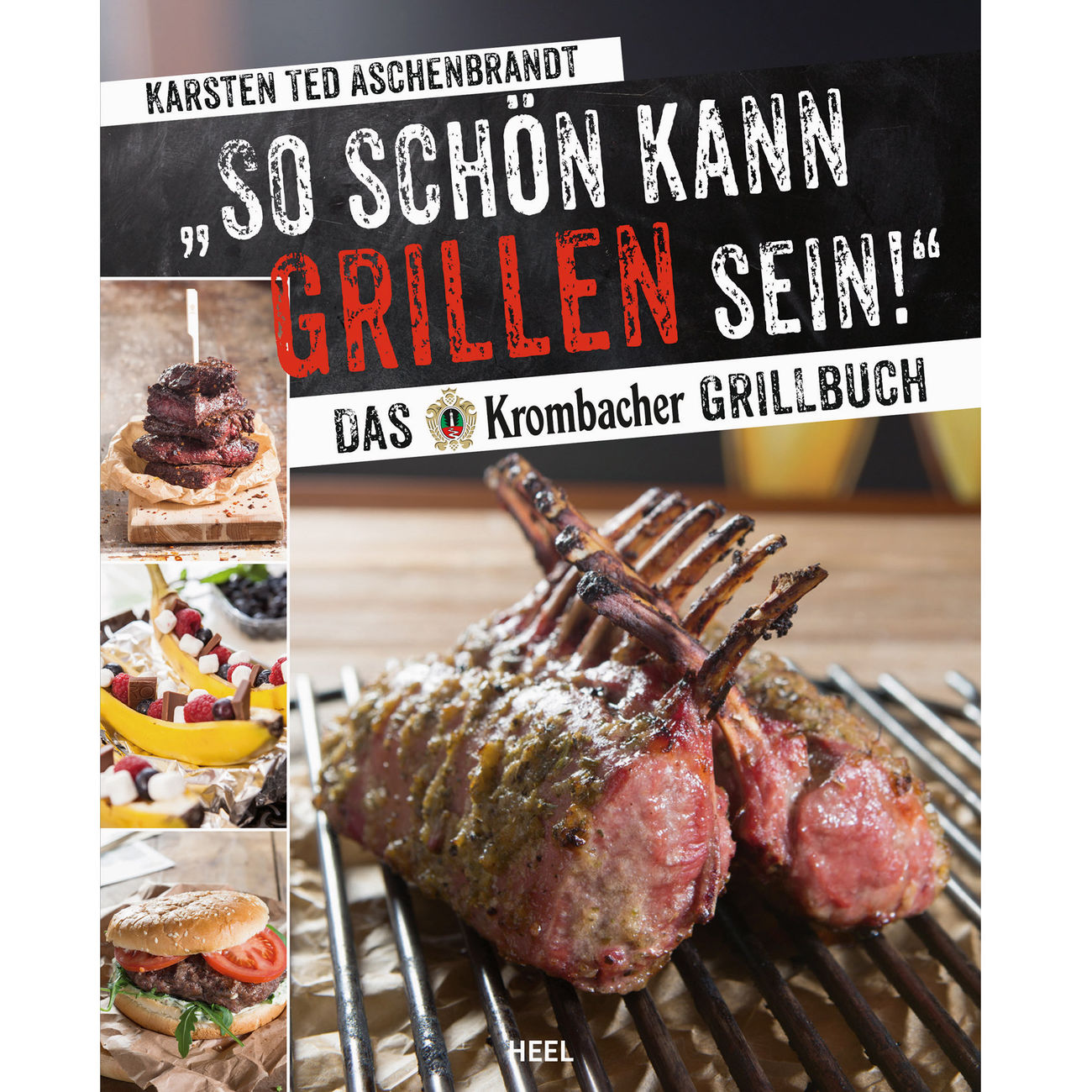 So schn kann Grillen sein - Das Krombacher Grillbuch inkl. Grillschrze Bild 1