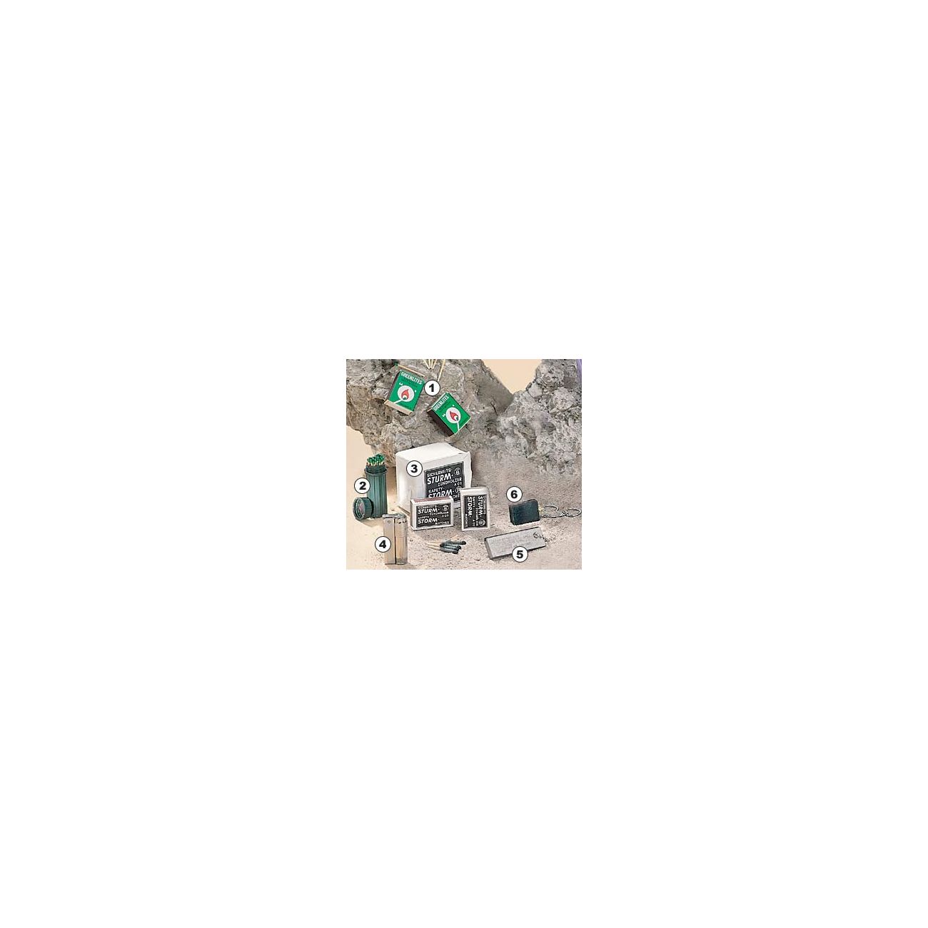 Sturmstreichhlzer 10er Pack.