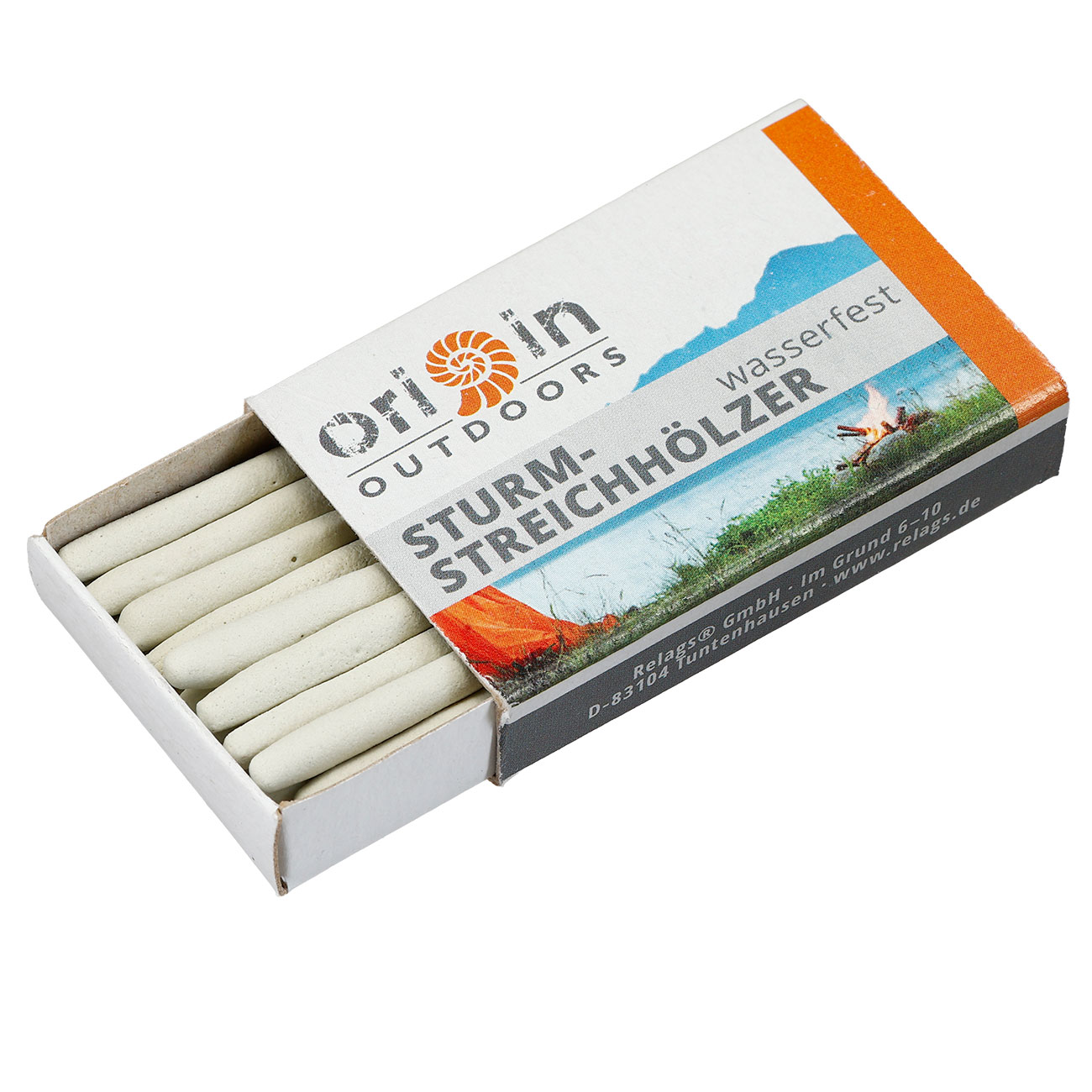 Origin Outdoors Sturmstreichh�lzer wasserfest - 10 Schachteln / 200 St�ck Bild 5