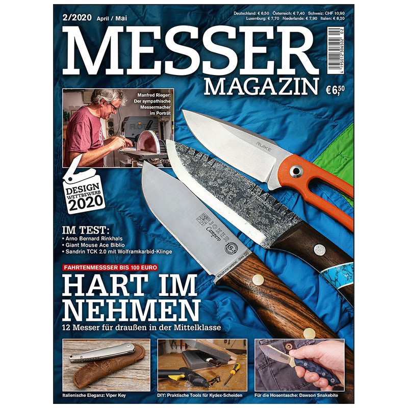 Zeitschrift Messer Magazin 02/2020