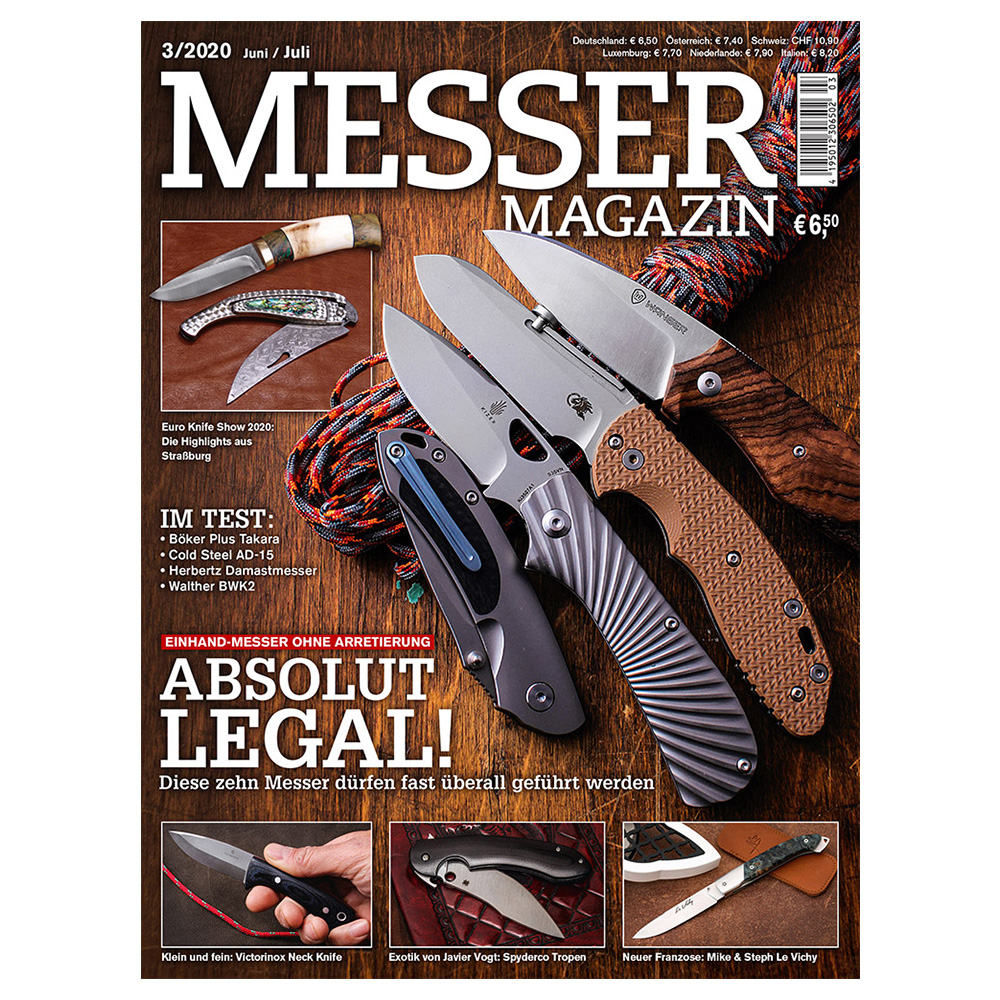 Zeitschrift Messer Magazin 03/2020