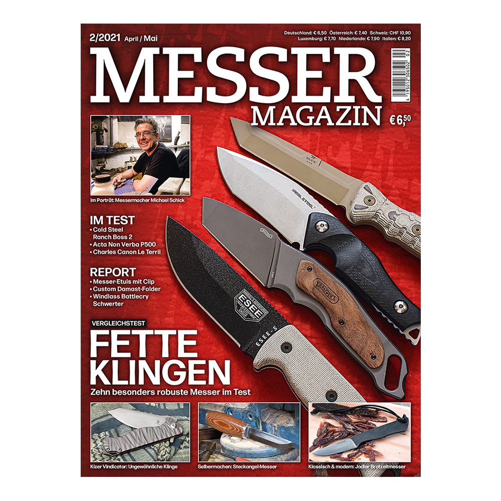 Zeitschrift Messer Magazin 02/2021