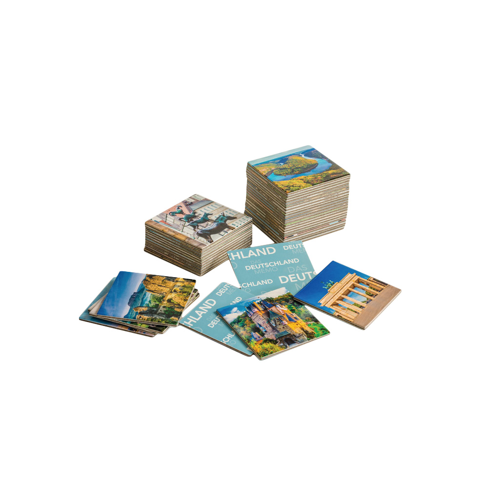 Das Deutschland Memo - Memory Spiel mit 40 Spielkarten im Spielkarton Bild 2