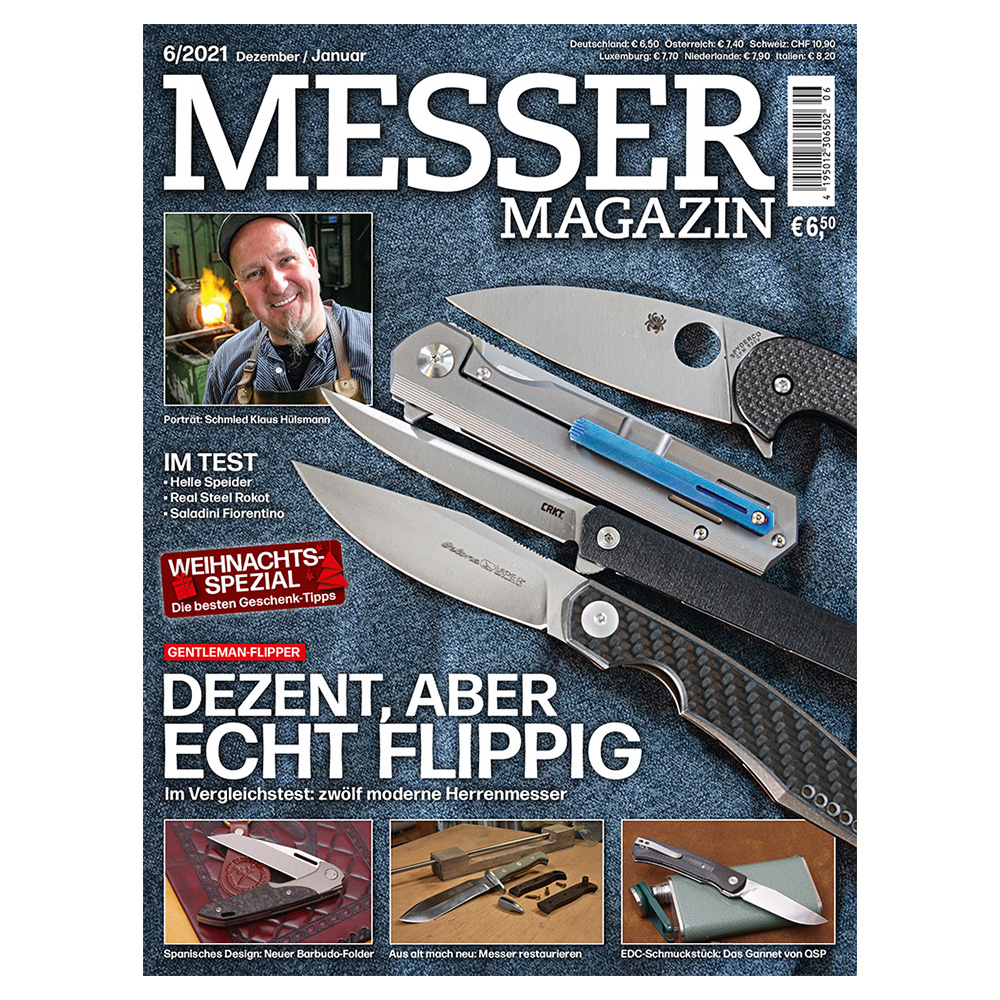 Zeitschrift Messer Magazin 06/2021