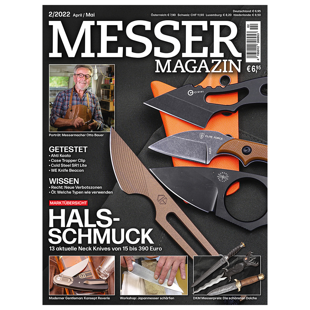 Zeitschrift Messer Magazin 02/2022