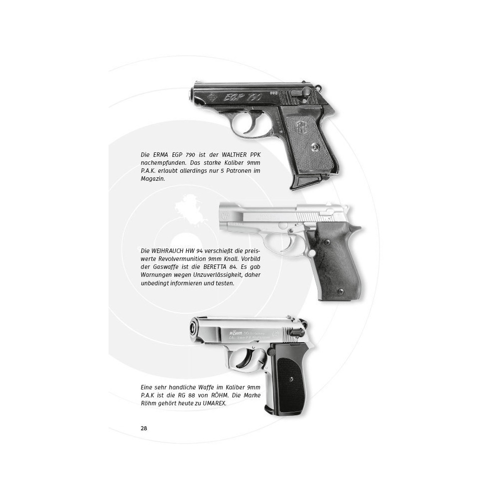 Selbstverteidigung mit Gas- und Schreckschusswaffen - Kaufberatung, Handhabung, Training Bild 1