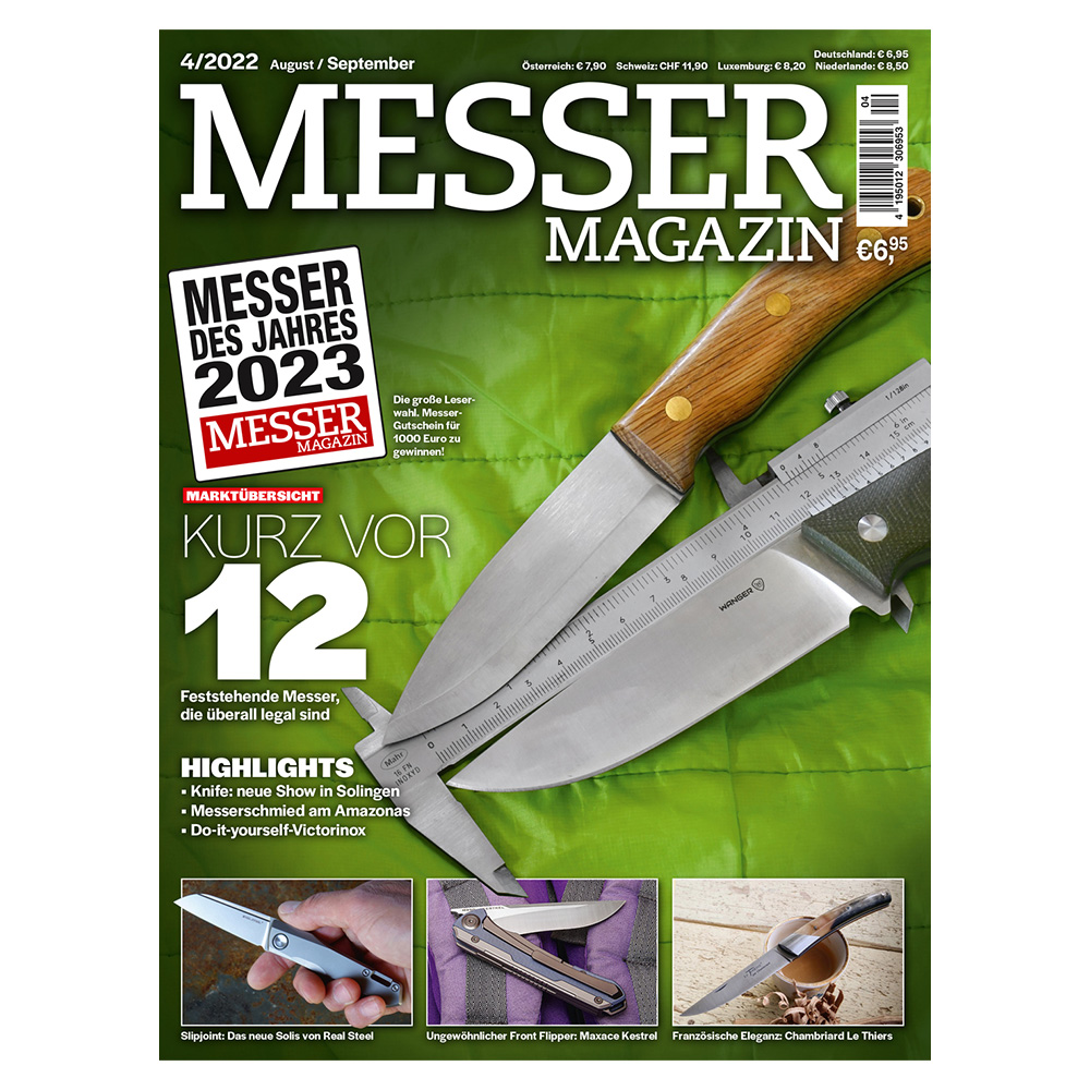 Zeitschrift Messer Magazin 04/2022