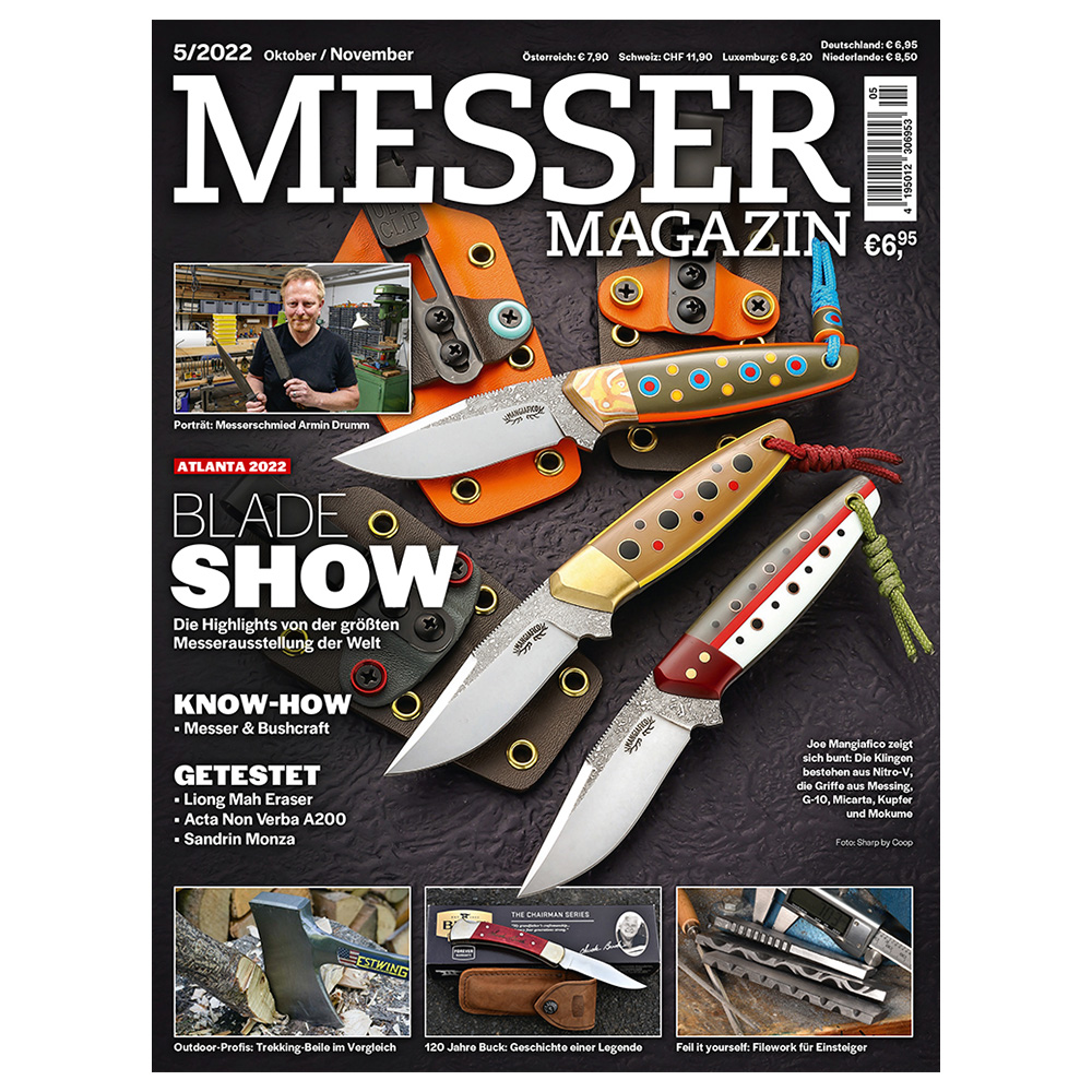 Zeitschrift Messer Magazin 05/2022