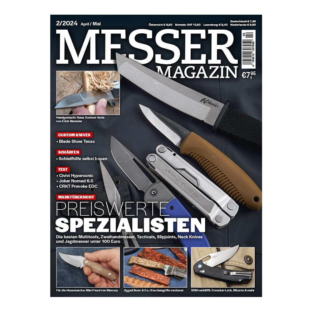 Zeitschrift Messer Magazin 02/2024 April/Mai
