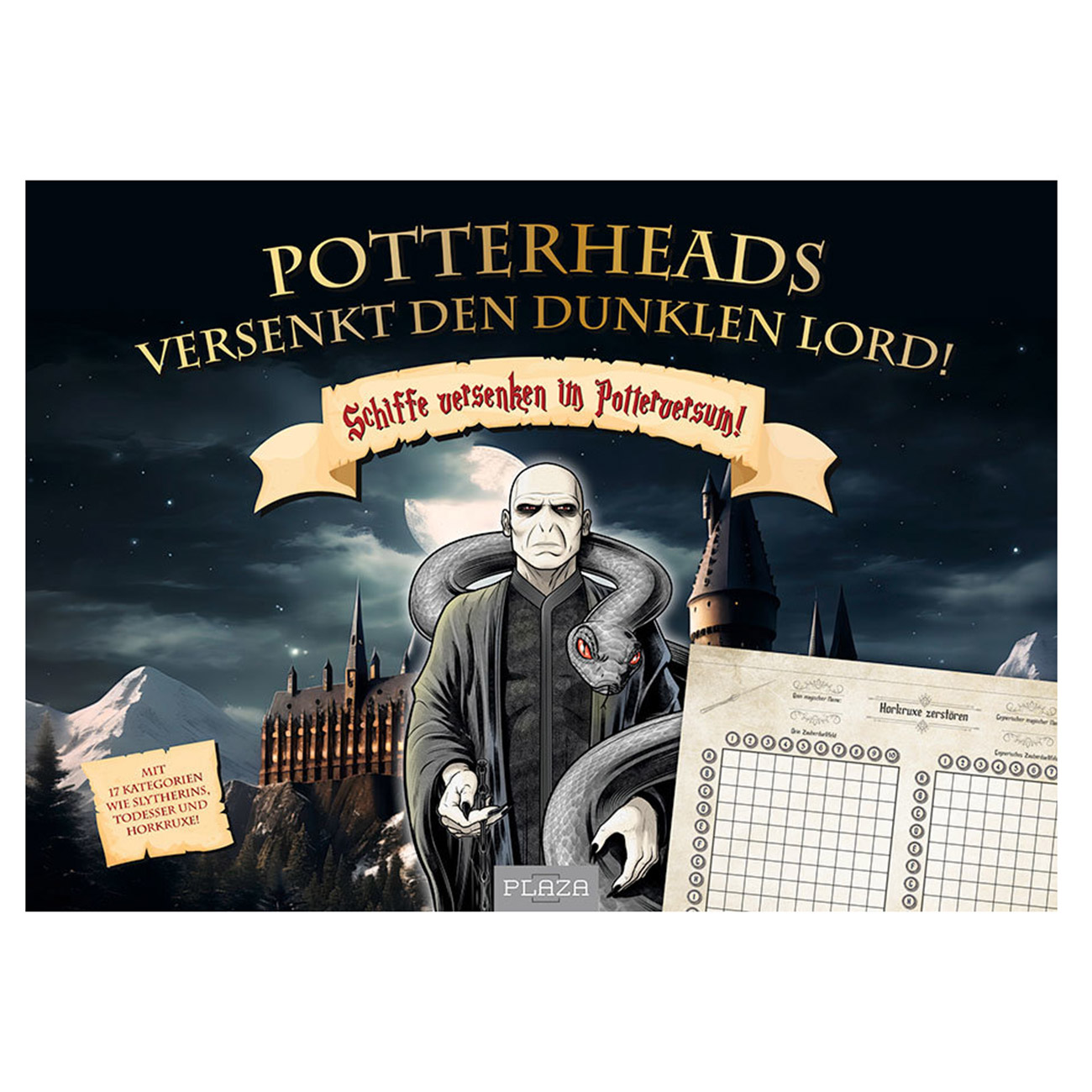 Potterheads, versenkt den dunklen Lord! - Schiffe versenken fr Harry Potter Fans