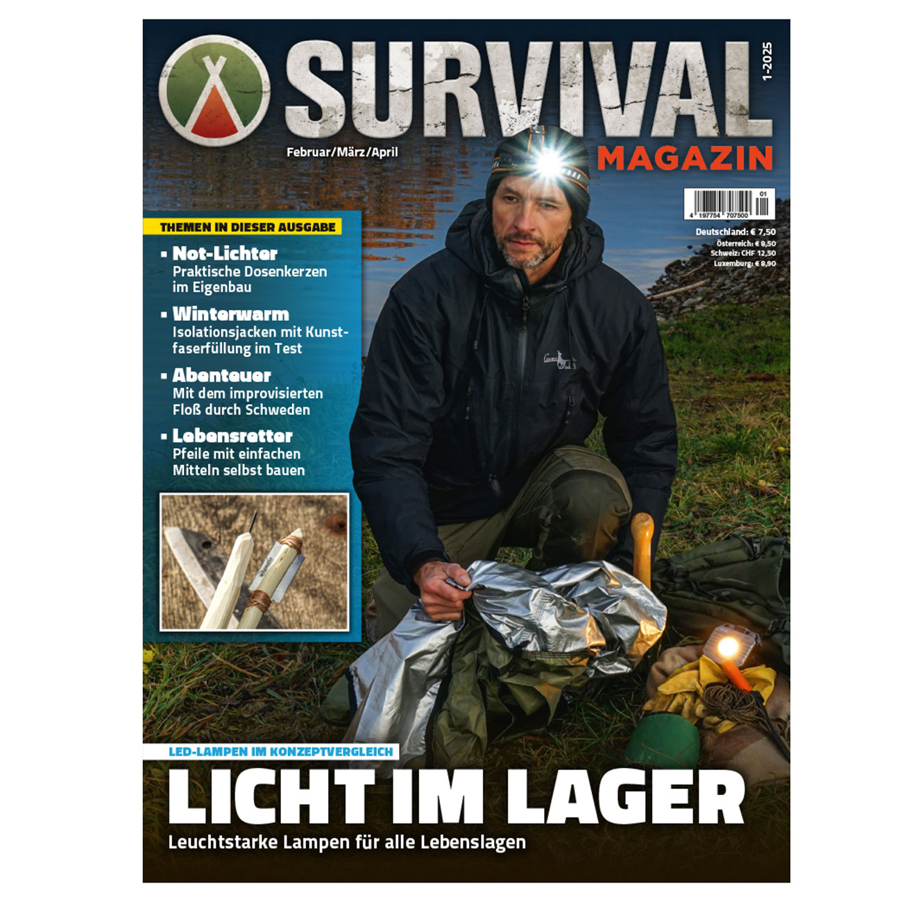Survival Magazin Ausgabe 01/2025 Februar/Mrz/April