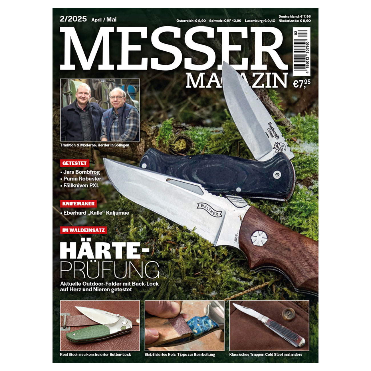 Zeitschrift Messer Magazin 02/2025 April/Mai