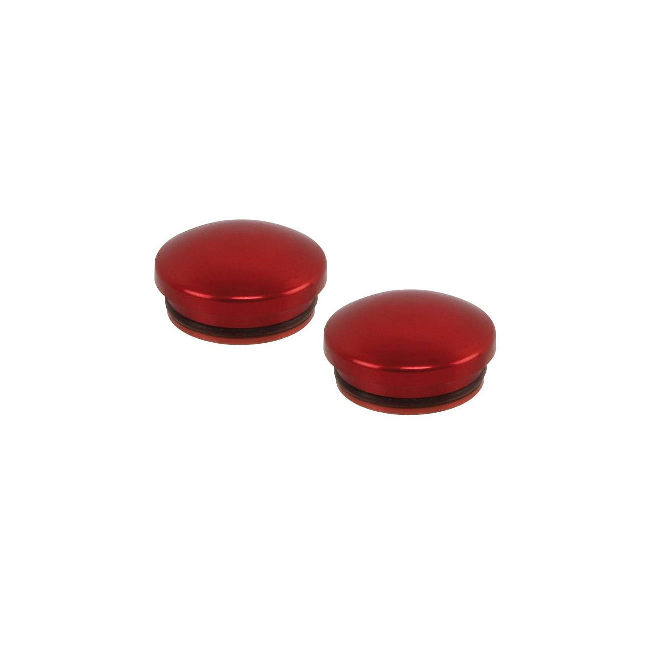 EDS 14mm Aluminium Endkappen rot (2 Stck)