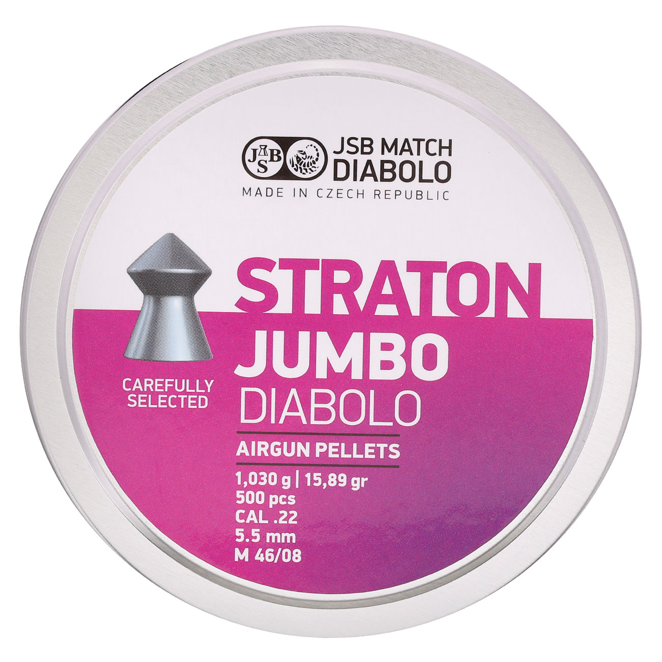 JSB Spitzkopf Diabolos Straton 5,5mm 500 Stck Bild 3