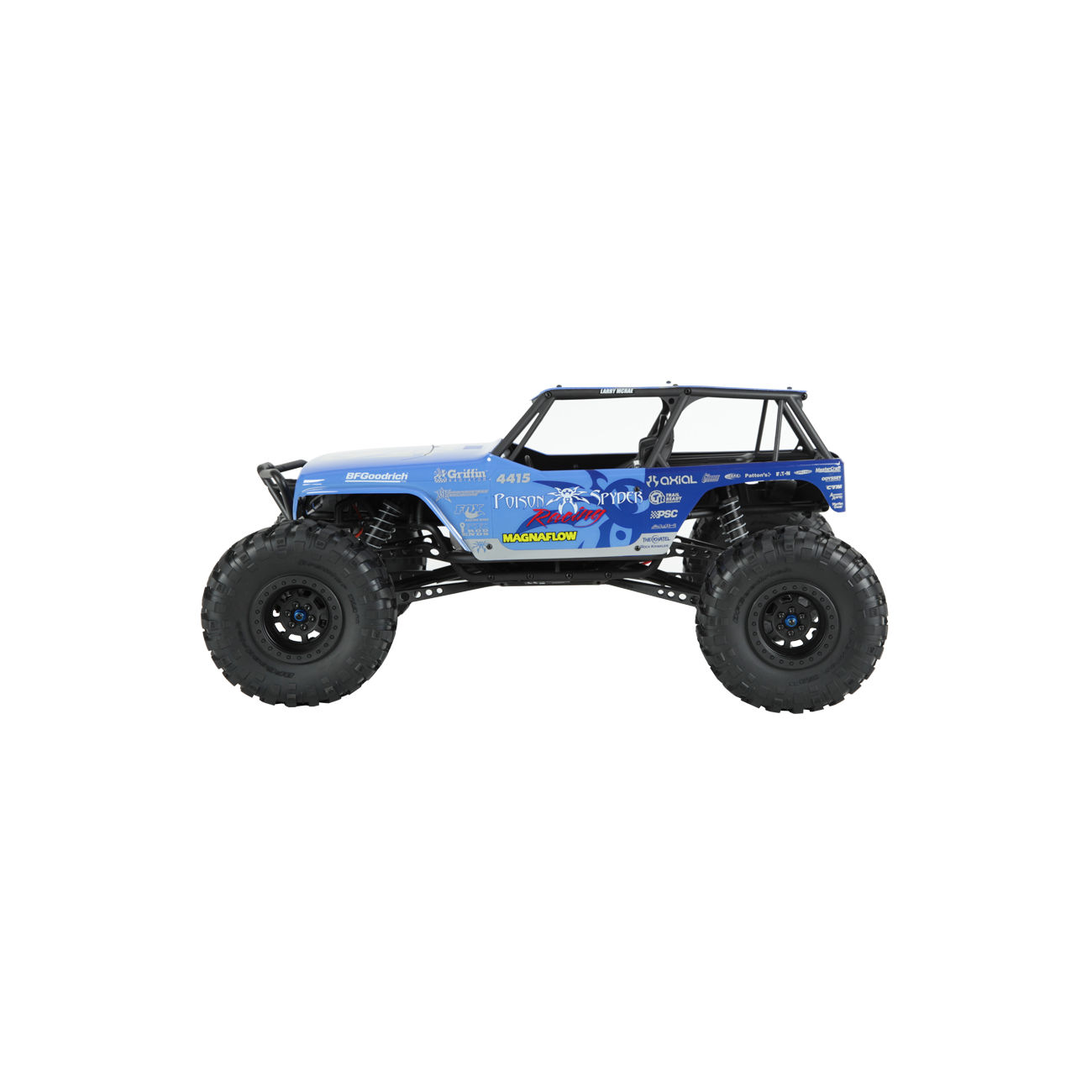 Axial 1 10 Wraith Jeep Wrangler Poison Spyder Rock Racer 2 4 Ghz Rtr Set Ax90031
