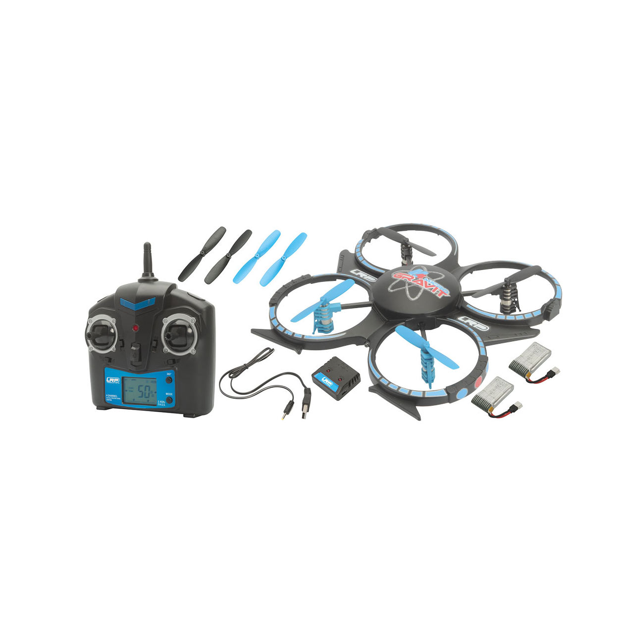 Ersatzteilset LRP H4 Gravit Micro Quadrocopter 4Kanal 2,4 GHz RTR Set