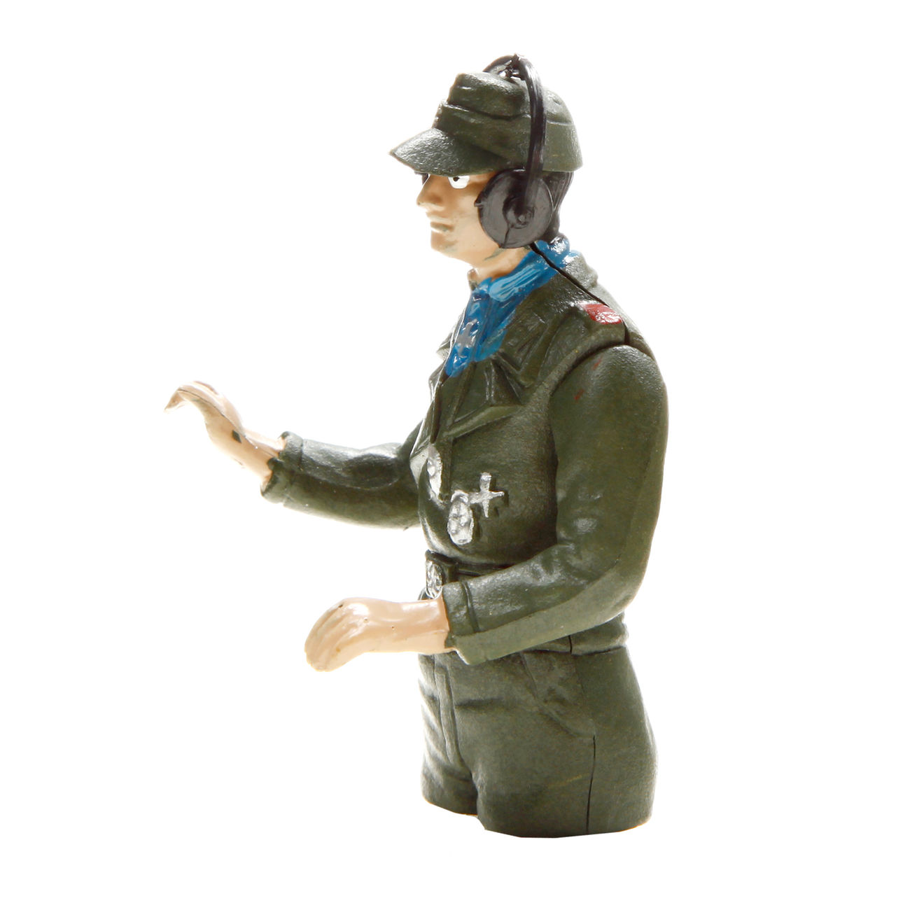 Torro Halb-Figur Panzerkommandant aus Resin 1:16 Bild 1