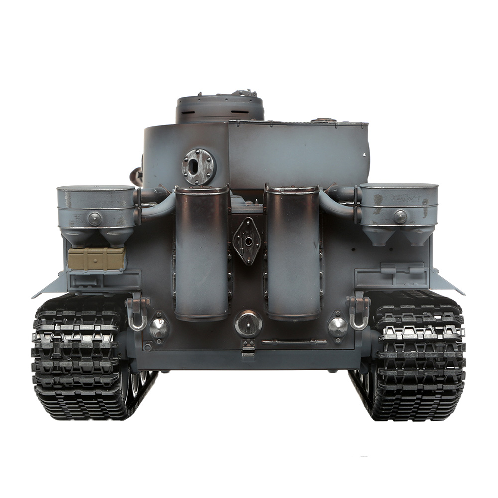 RC Panzer Tiger I Frühe Version grau 1:16 schussfähig Rauch & Sound RTR Bild 3