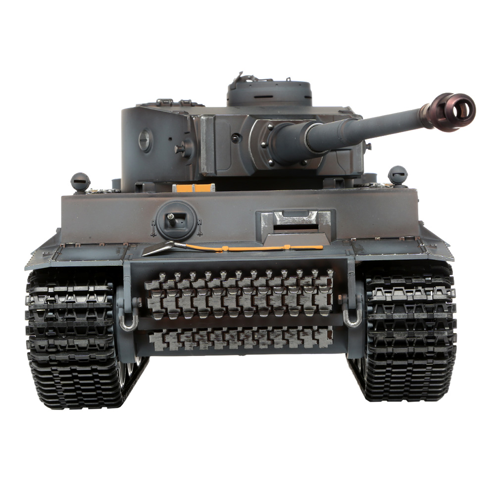 Versandrcklufer RC Panzer Tiger I Frhe Version grau 1:16 schussfhig Rauch & Sound RTR Bild 6