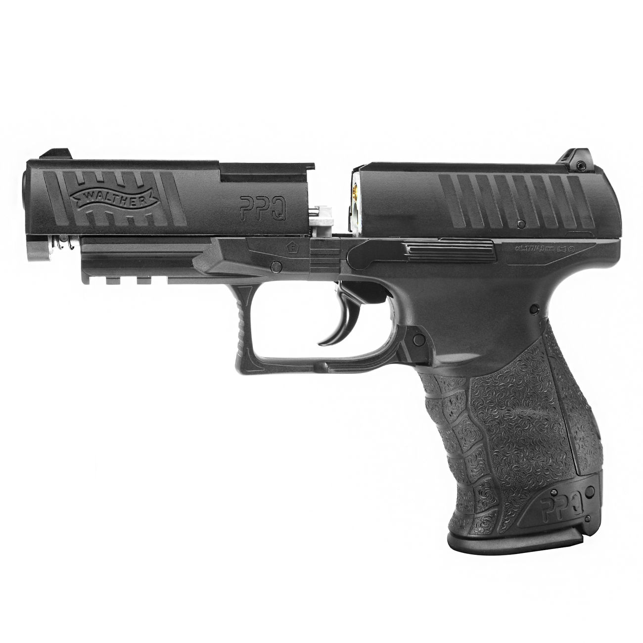 Walther PPQ CO2 Luftpistole 4,5mm (.177) Diabolo schwarz Bild 5
