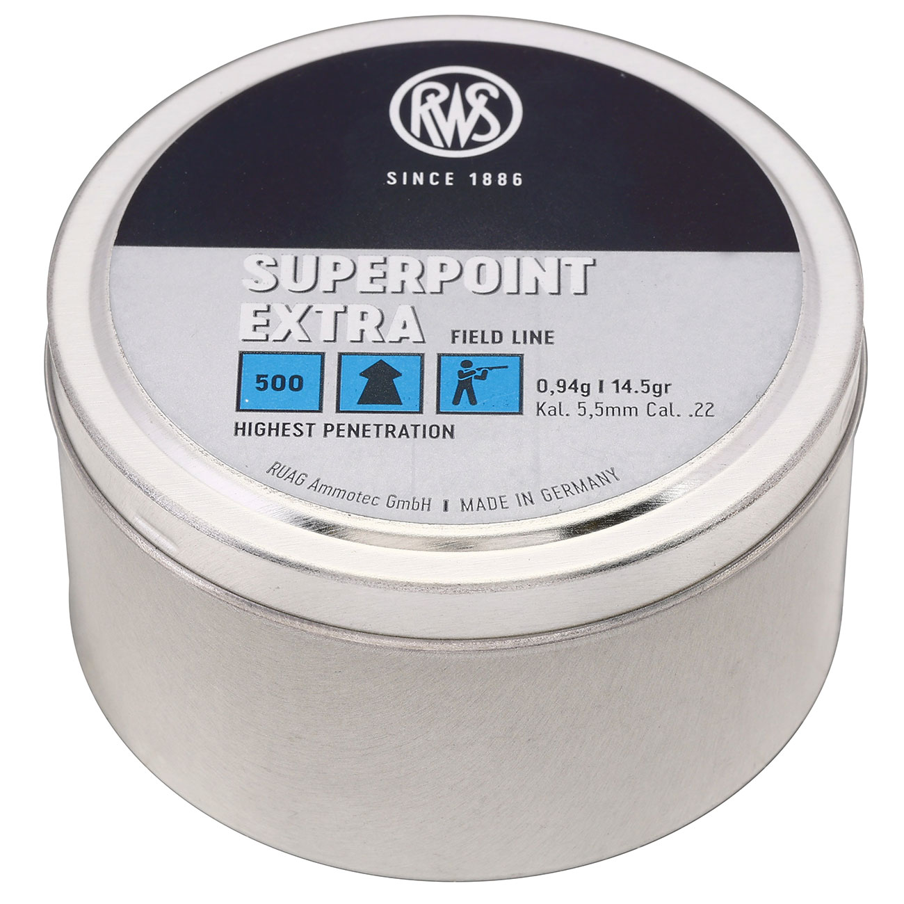 RWS Spitzkopf-Diabolos Superpoint Extra 5,5mm 500 Stck Bild 1