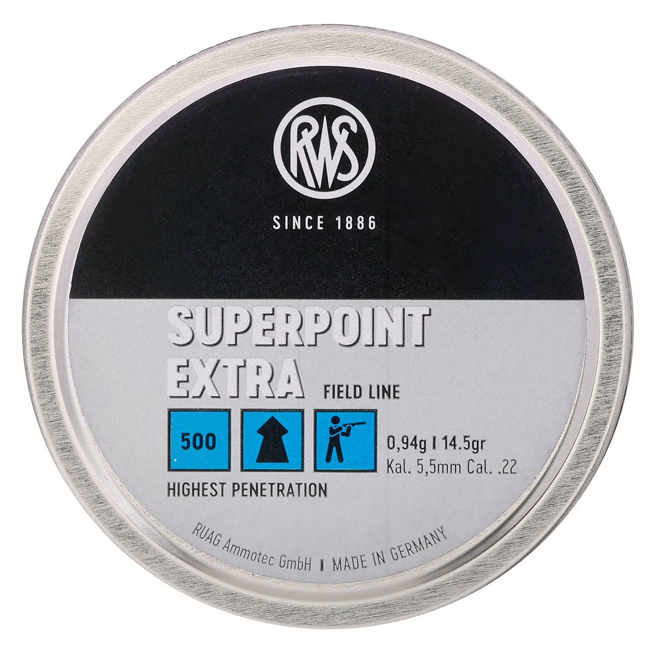 RWS Spitzkopf-Diabolos Superpoint Extra 5,5mm 500 Stck Bild 3