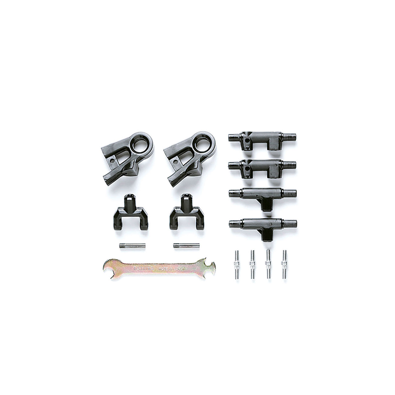 Tamiya TT-01 Sturzeinstell-Set vorne / hinten 53674