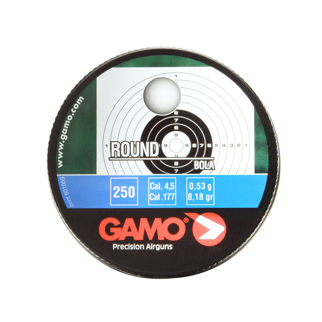 Gamo Round Rundkugel 4,5mm 250 Stck Bild 1