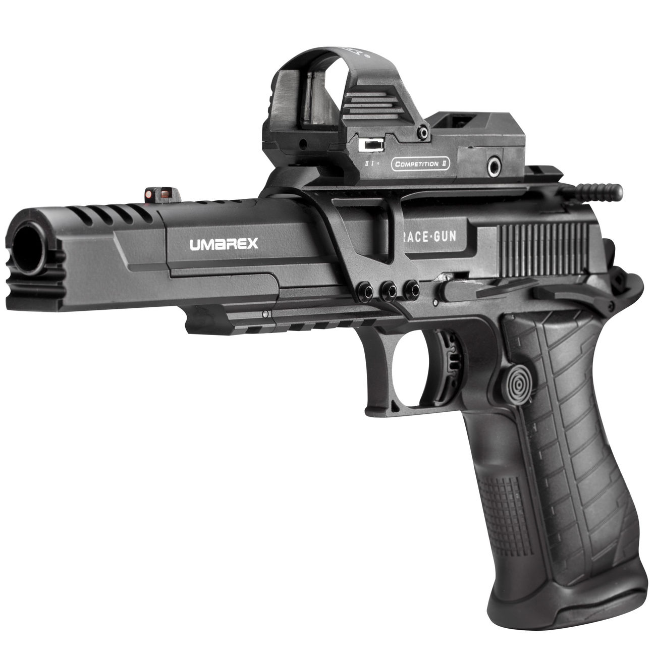 Umarex Race Gun CO2 Luftpistole Blow Back 4,5mm BB mit Leuchtpunktvisier schwarz Bild 1