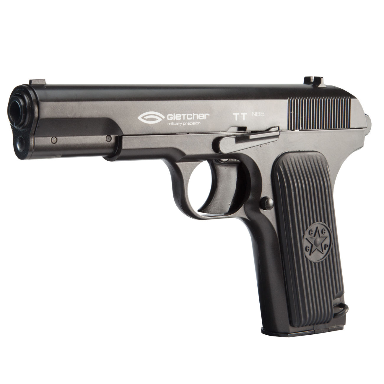 Gletcher TT Tokarev CO2 Luftpistole 4,5mm BB Non Blowback Vollmetall schwarz Bild 1