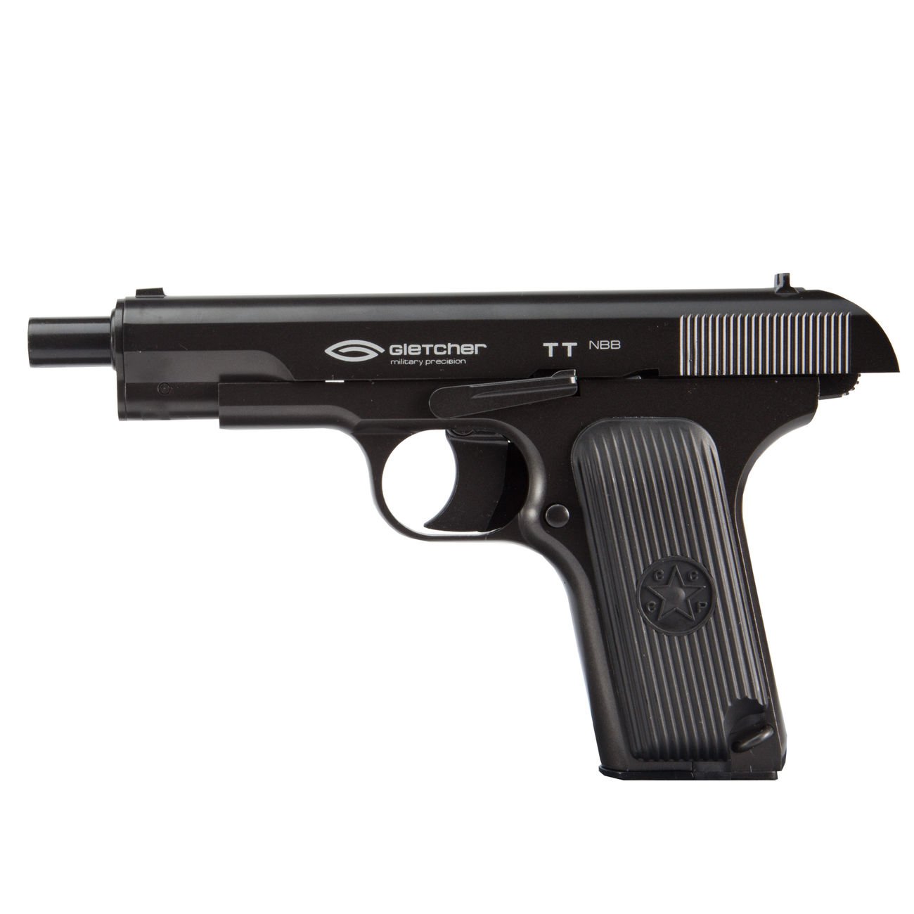 Gletcher TT Tokarev CO2 Luftpistole 4,5mm BB Non Blowback Vollmetall schwarz Bild 2