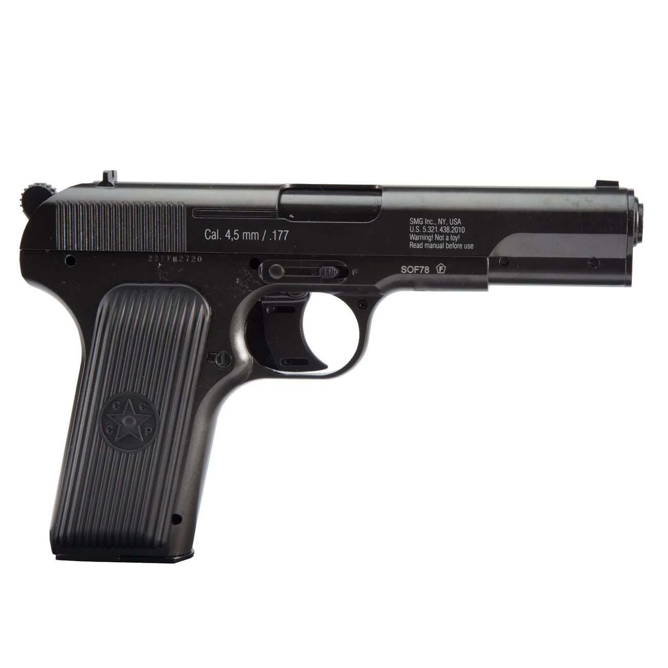 Gletcher TT Tokarev CO2 Luftpistole 4,5mm BB Non Blowback Vollmetall schwarz Bild 3