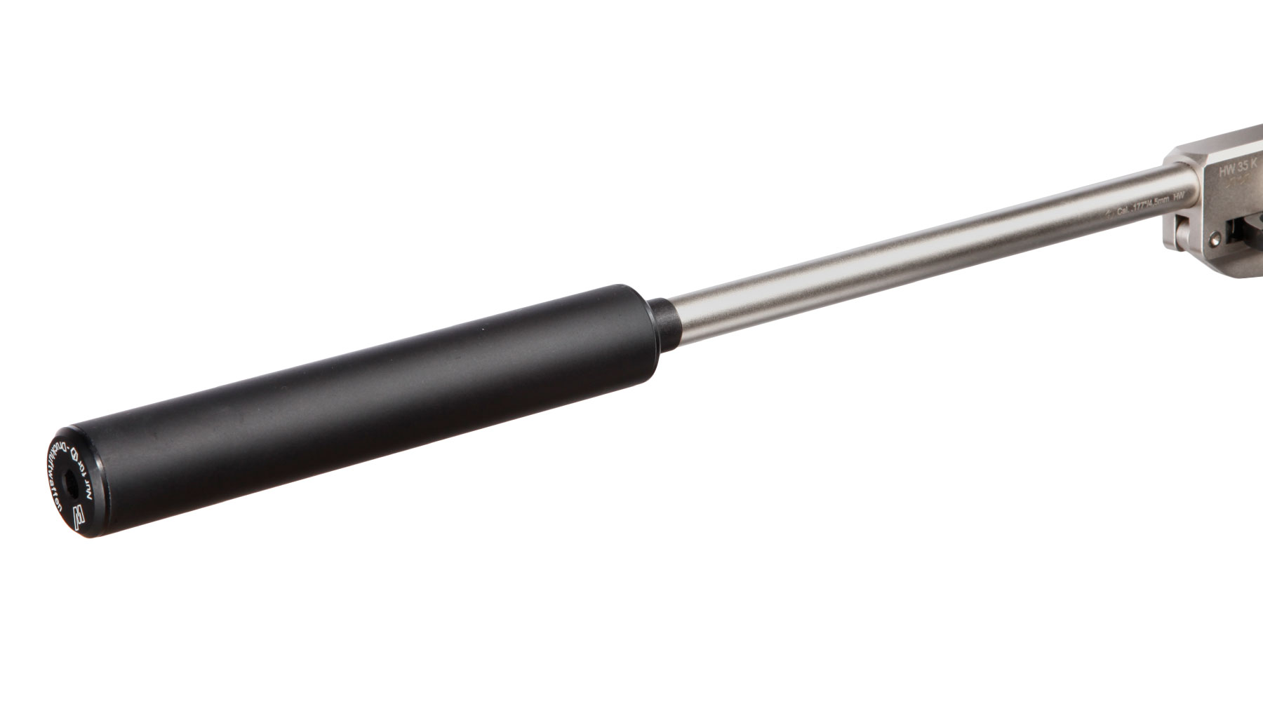 Weihrauch HW 35K Silverwood Luftgewehr inkl. Zielfernrohr Schalldmpfer Kal. 4,5mm Diabolo Bild 7