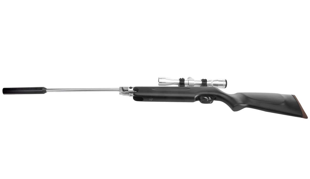 Weihrauch HW 35K Black Silence Luftgewehr inkl. Zielfernrohr Schalldmpfer Kal. 4,5mm Diabolo Bild 1