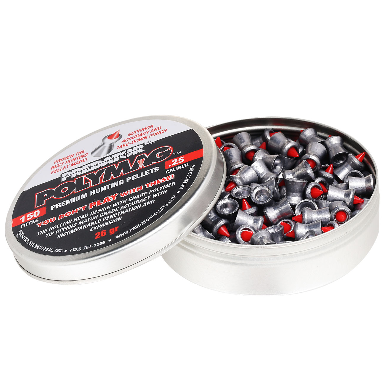 Jagd-Diabolo 4,5 mm 30 Diabolos JSB Predator Metalmag 