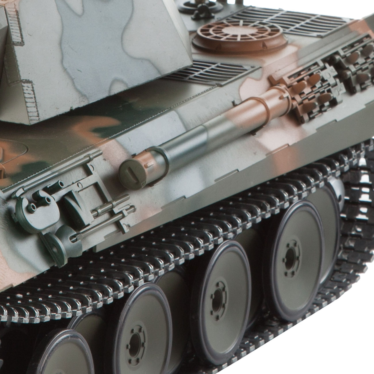 Deutscher Panther Panzer 116 RC schussfähig mit Metallgetriebe und