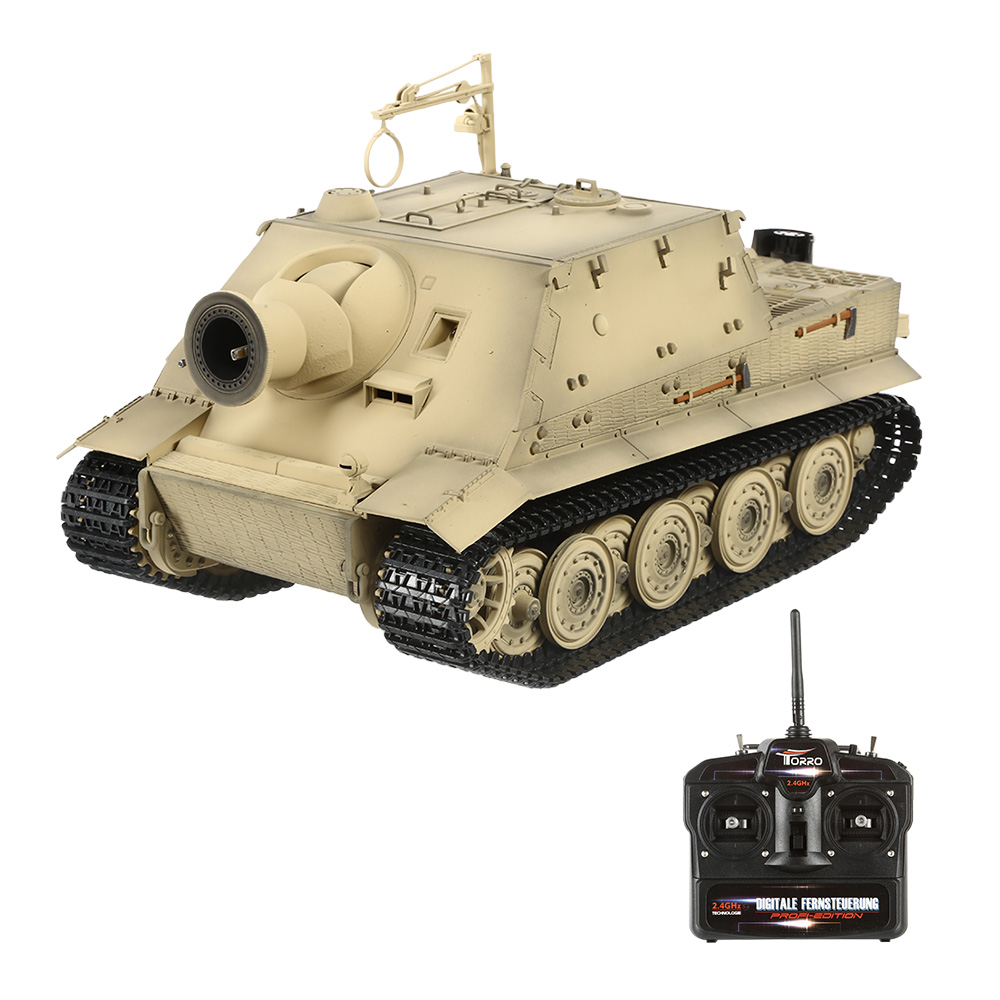 Torro RC Panzer Sturmtiger 1:16 Infrarot Gefechtssystem sand