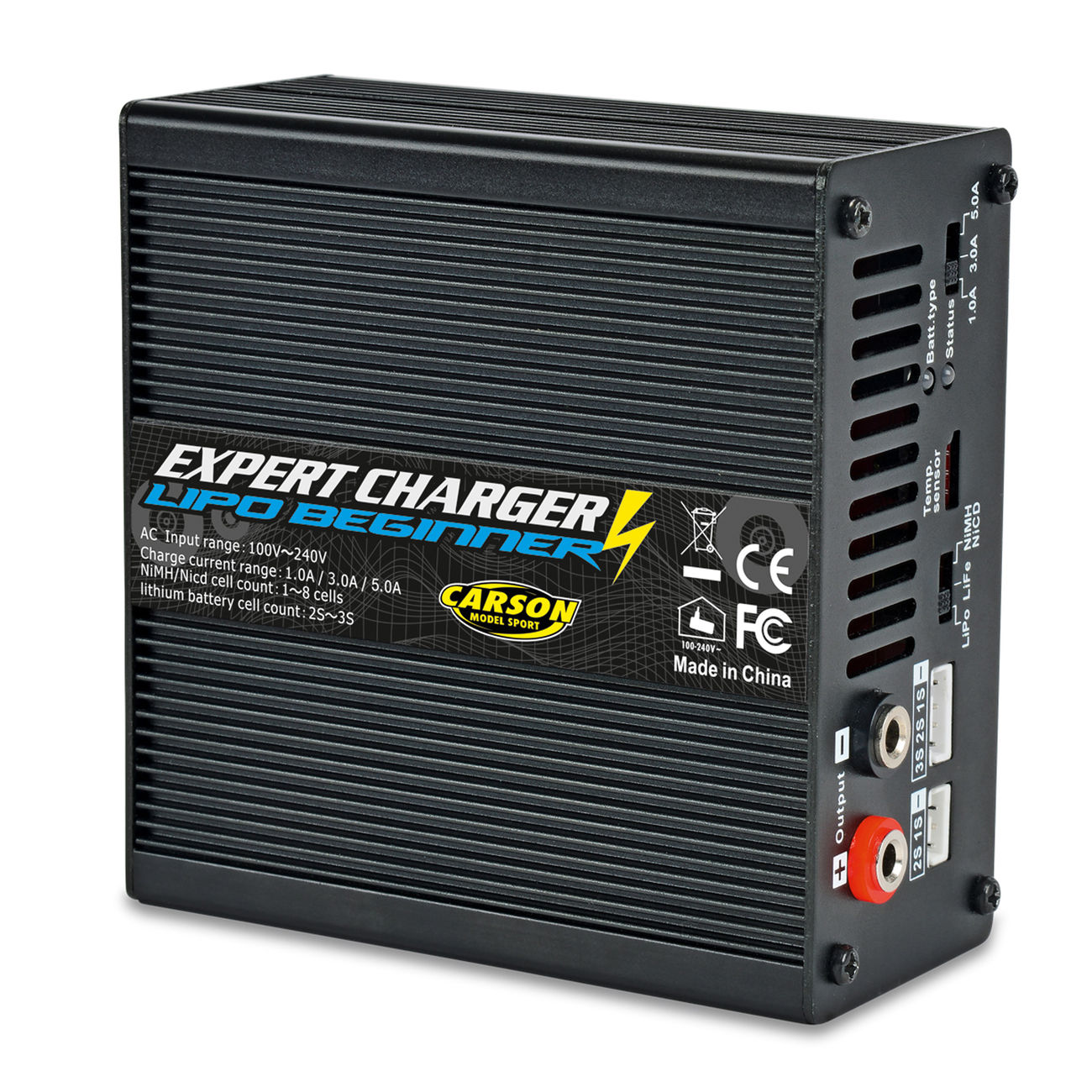 Carson Expert Charger Beginner Ladegerät LiPo / LiFe / NiMH 230V 500606064 Bild 1
