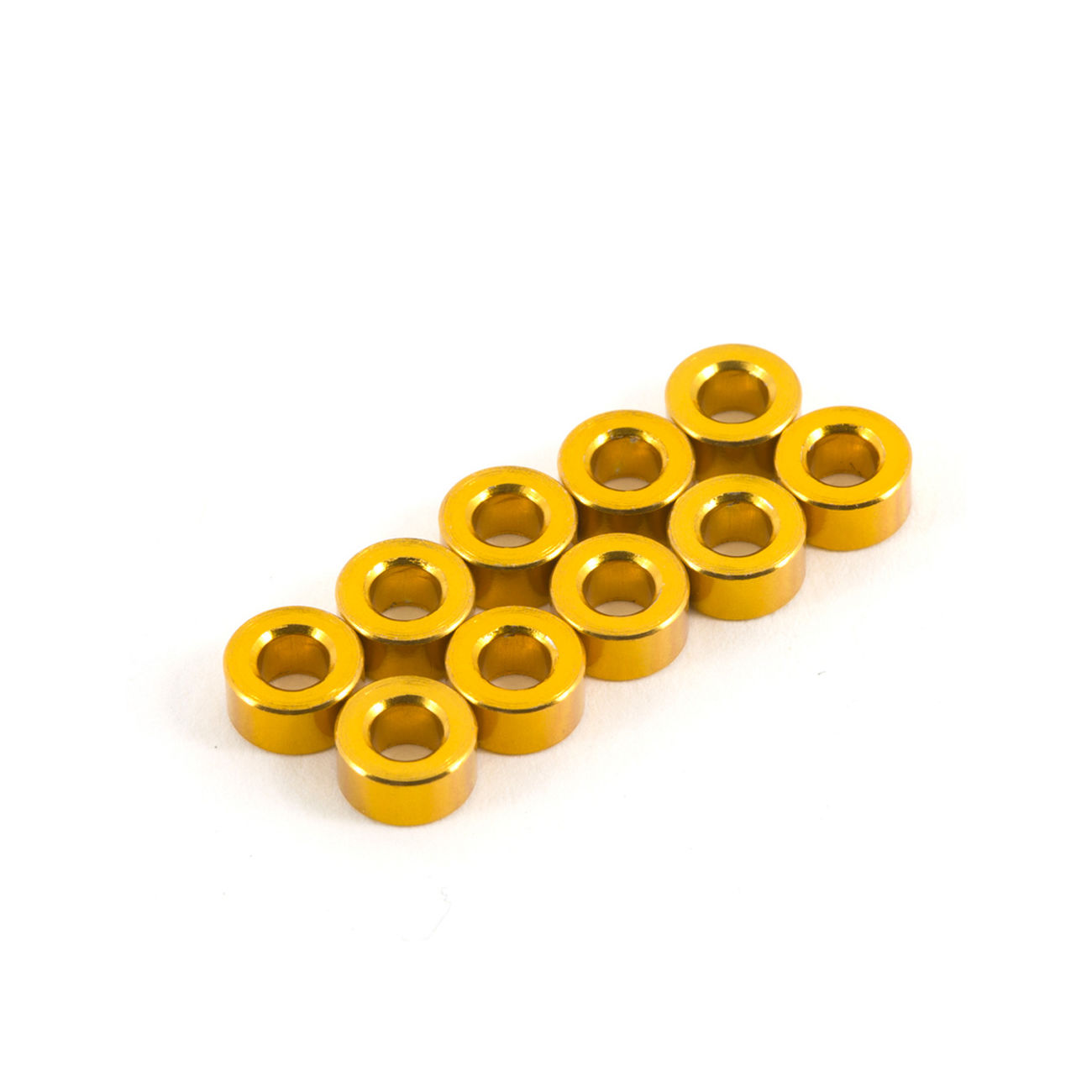 Team Durango Distanzhlsen 6x3x3mm (10 Stck) gold TD709036