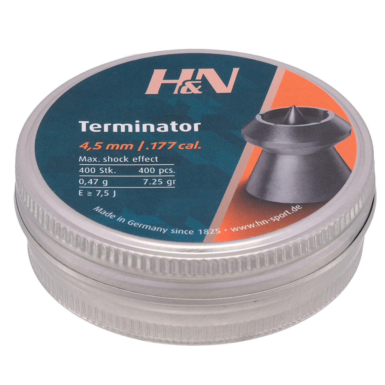 H&N Flachkopf-Diabolos Terminator Kegelspitze 4,5mm 400 Stck Bild 1