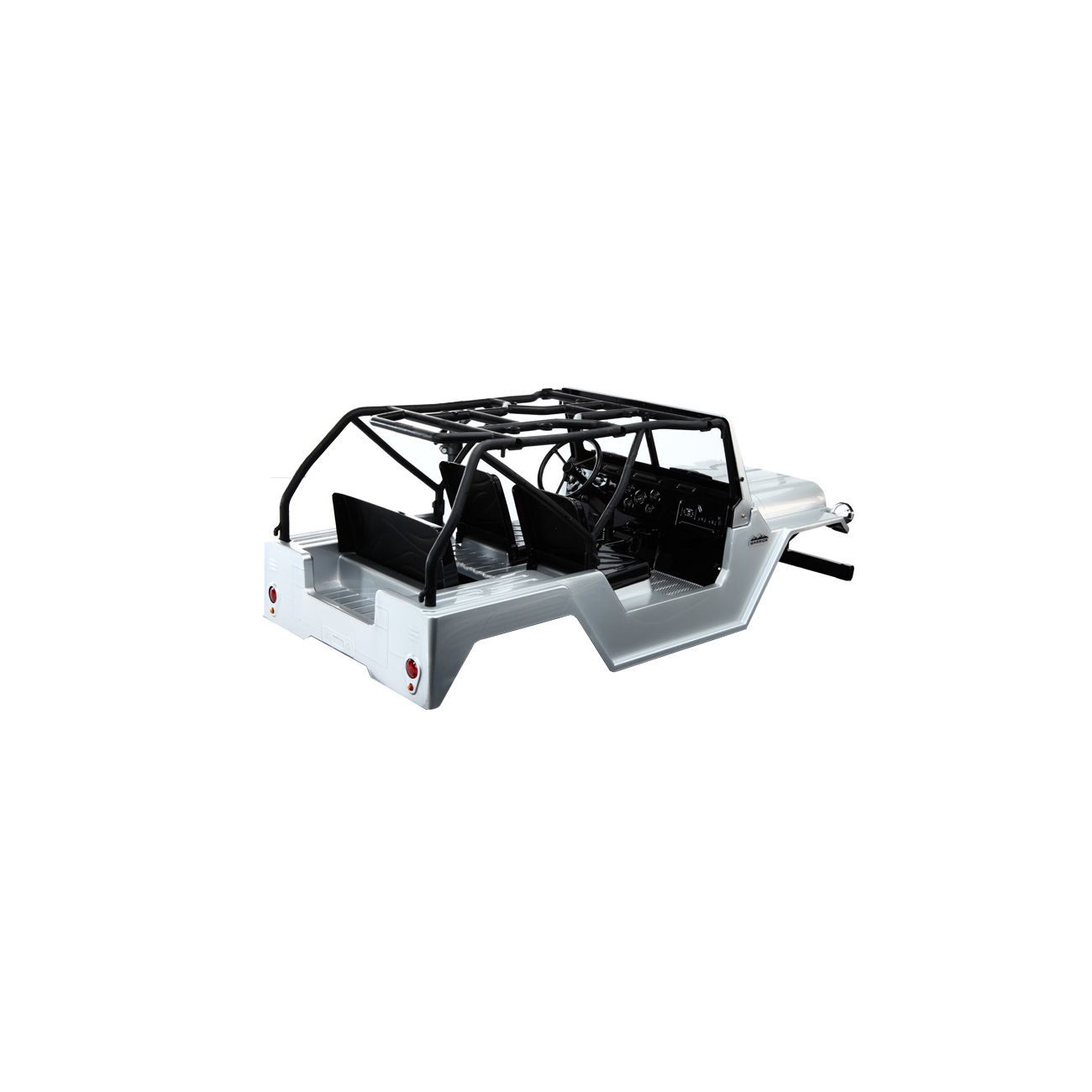 Killerbody 1:10 Polycarb. Karosserie Warrior silber RTU all-in lackiert KB48443 Bild 1