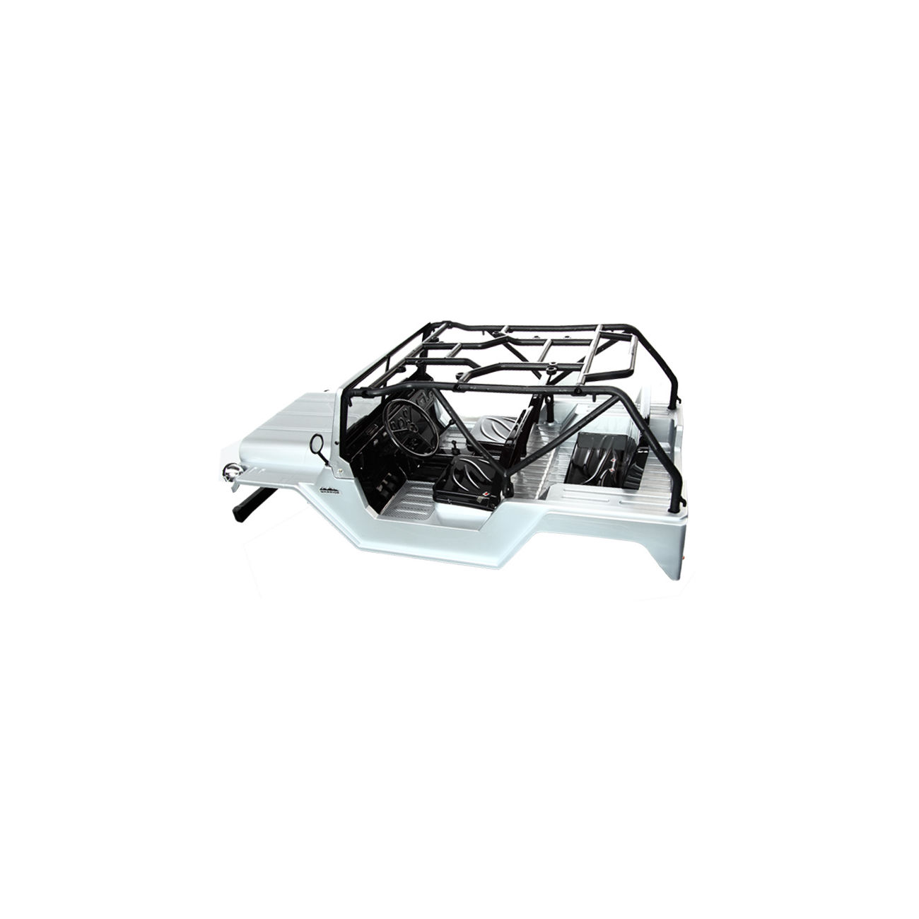 Killerbody 1:10 Polycarb. Karosserie Warrior silber RTU all-in lackiert KB48443 Bild 1
