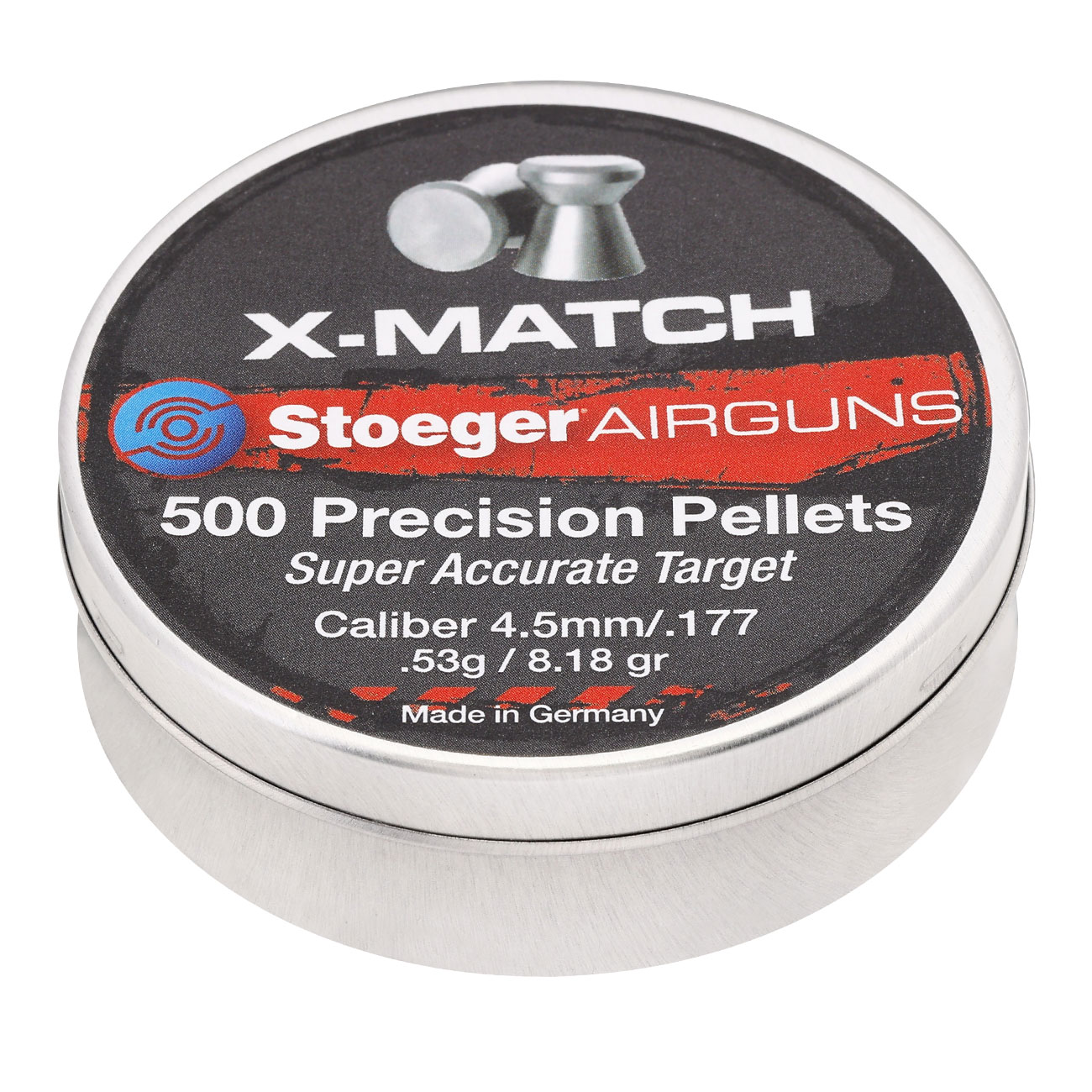 Stoeger X-Match Flachkopf Diabolos 500 Stck 4,5 mm Bild 1