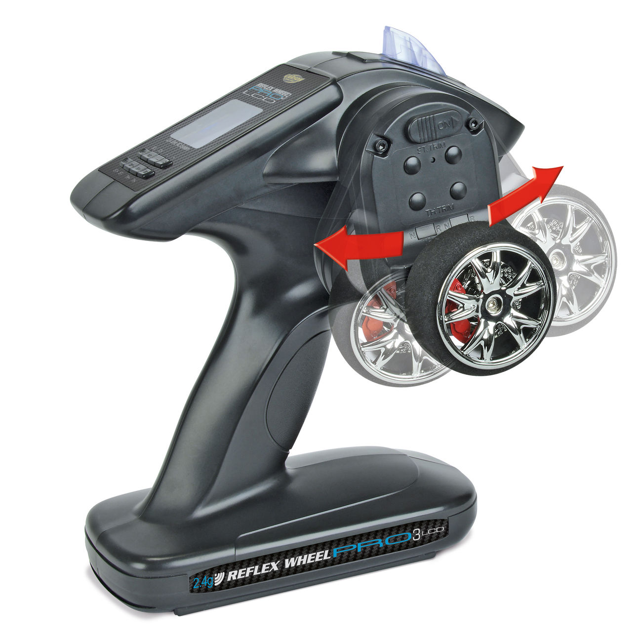 Carson Fernsteuerung Reflex Wheel Pro III LCD 2,4 GHz FHSS 3Kanal 11