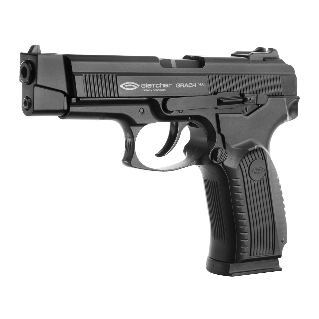 Gletcher CO2 Pistole MP-443 Kal. 4,5mm BB NBB schwarz Bild 1